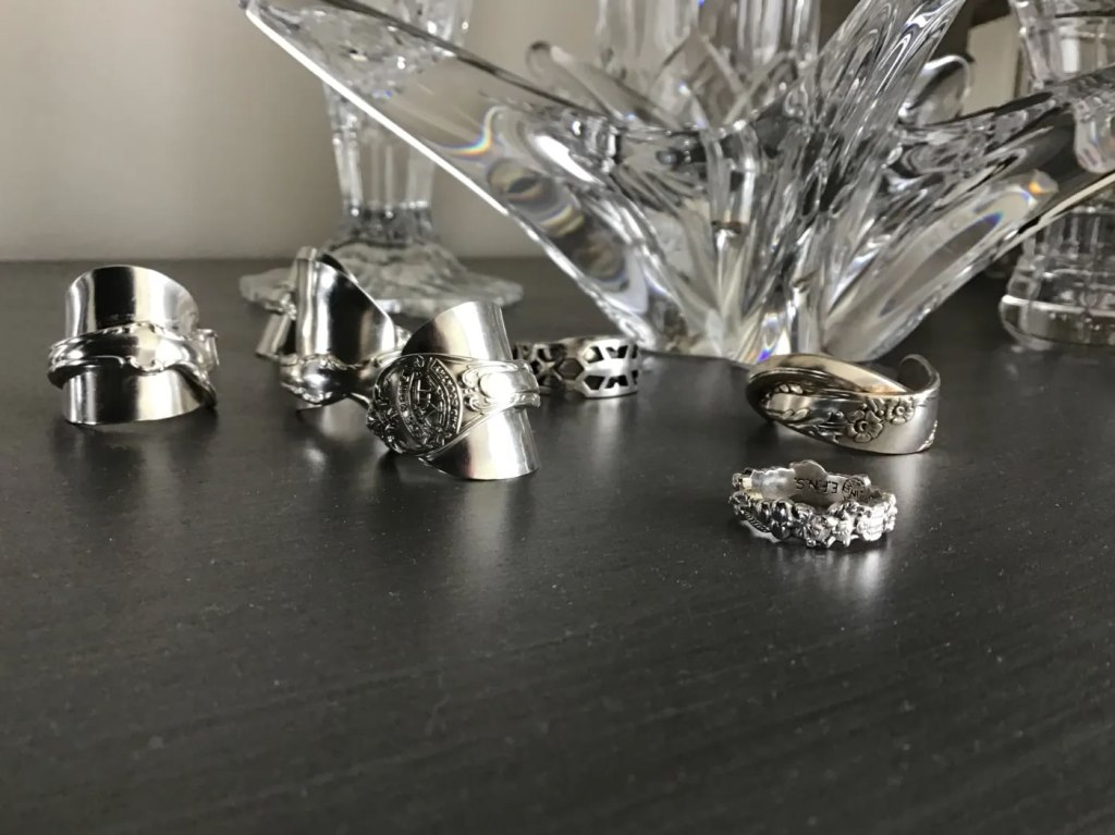 beautiful silver jewelery from Fork n' Things